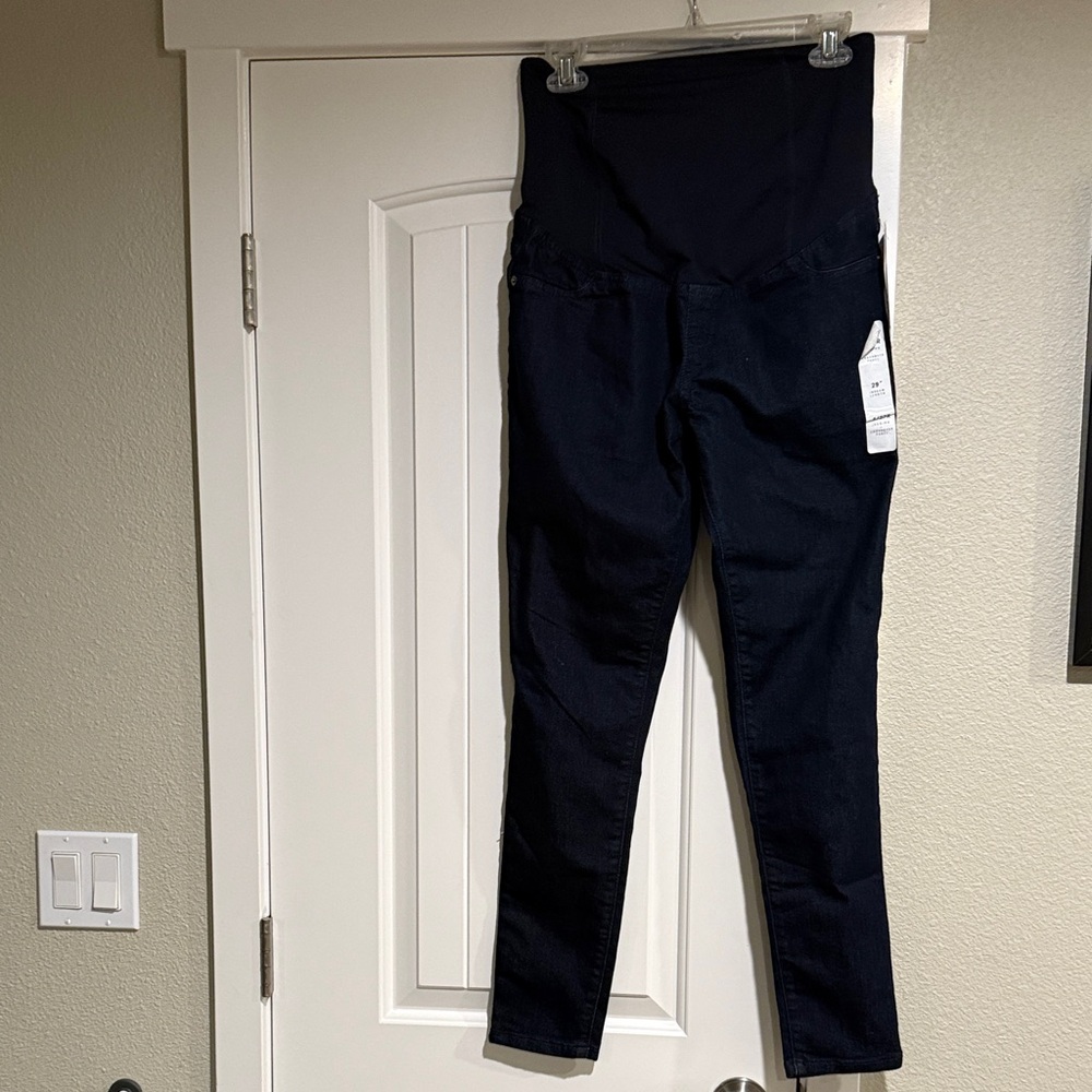 Dark Blue Maternity Pants